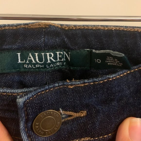 Ralph Lauren Bootcut Blue Jeans - Picture 3 of 4